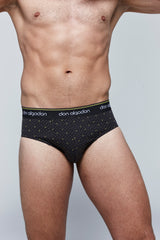 Calzoncillo Slip Estampado Hombre Algodón - Pack 2