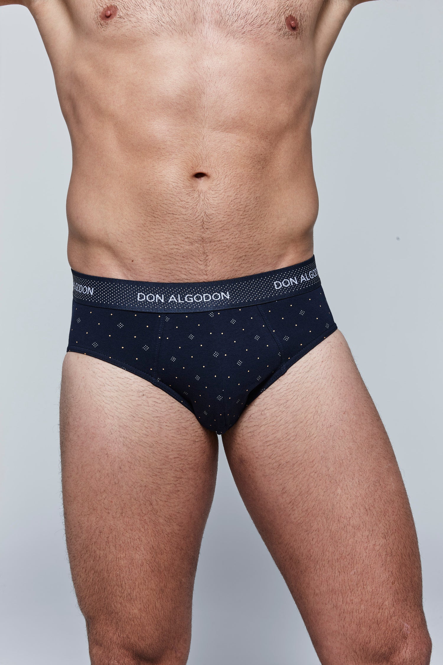 Calzoncillo Slip Estampado Hombre Algodón - Pack 2