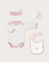 Set Bebé 5 Piezas Conejito Cometa - Rosa Bebé
