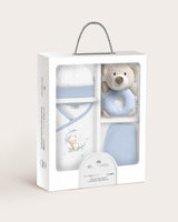 Set Bebé 4 Piezas Oso - Azul Serenity