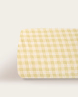 Housse de couette Elia imprimée Coton - 150 fils - Jaune