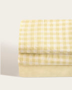 Sábana Encimera Elia Algodón - 150 Hilos - Amarillo