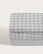 Sábana Encimera Elia Algodón - 150 Hilos - Gris