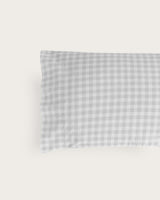 Elia Cotton Pillowcase - 150 Thread Count - Grey
