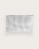 Elia Cotton Pillowcase - 150 Thread Count - Grey