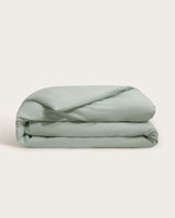 Funda Nórdica Percal - Algodón 180 hilos - Verde Mar