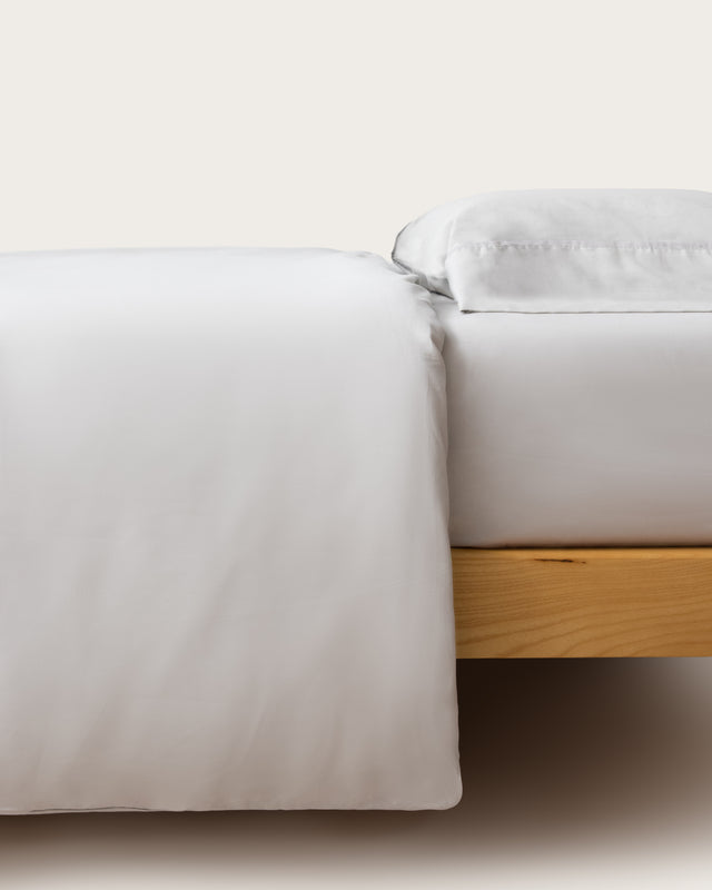 Funda Nórdica Percal - Algodón 180 hilos - Gris