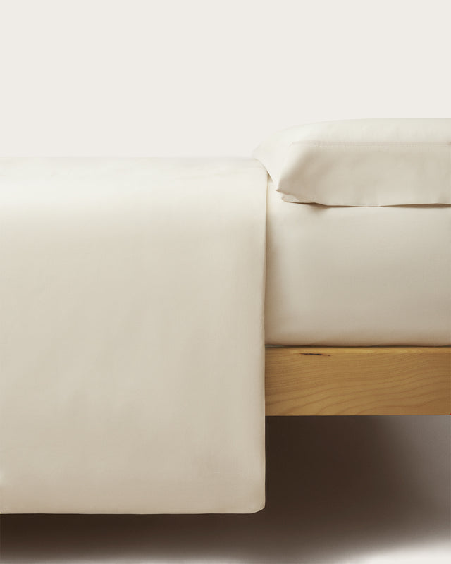 Funda Nórdica Percal - Algodón 180 hilos - Beige