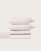 Juego de Sábanas Argos - Algodón 200 hilos - Beige