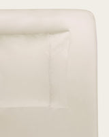 Sábana Bajera Percal - Algodón 180 hilos - Beige