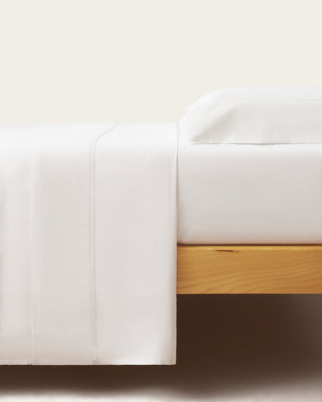 Percale Cotton Fitted Sheet - 180 thread count