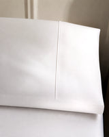 Funda de Almohada Satén Elba - 300 Hilos - Blanco