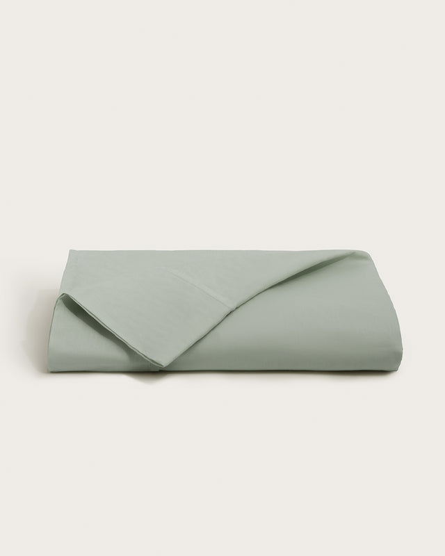 Sábana Encimera Percal - Algodón 180 hilos - Verde Mar