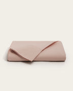 Sábana Encimera Percal - Algodón 180 hilos - Rosa Palo