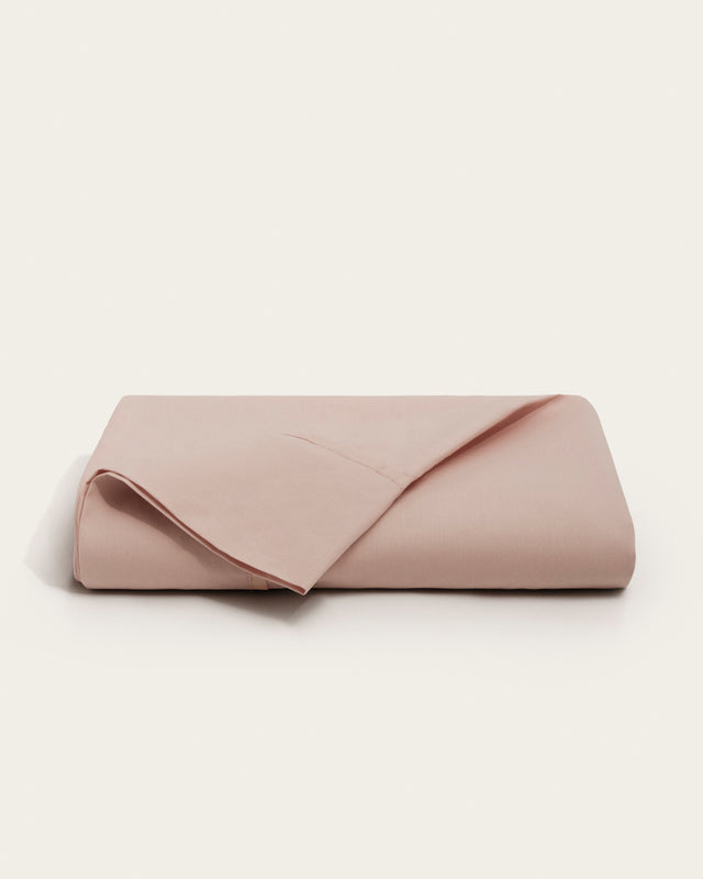 Sábana Encimera Percal - Algodón 180 hilos - Rosa Palo