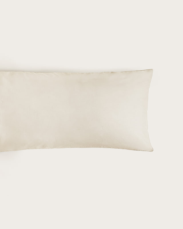 Funda de Almohada Percal - Algodón 180 hilos - Beige