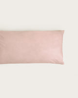 Funda de Almohada Percal - Algodón 180 hilos - Rosa Palo
