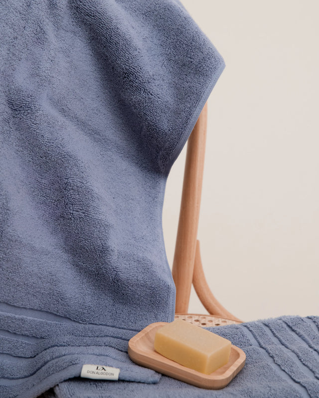 Zero Twist Cotton Towel Set - 600 gr/m²