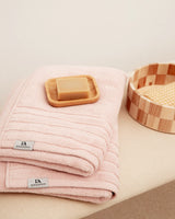Juego de Toallas Zero Twist - 600 gr/m² - Rosa Tiza