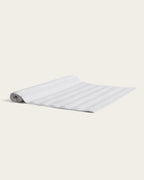 Tapis de Bain Ribs - Coton 1000 g/m² - Blanc