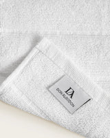 Tapis de Bain Ribs - Coton 1000 g/m² - Blanc