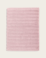 Tapis de bain Ribs - 100 % coton 1000 g/m² - Rose Craie