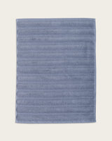 Tapis de Bain Ribs - Coton 1000 g/m² - Bleu