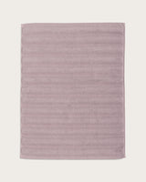 Alfombrilla de Baño Ribs - Algodón 1000 g/m² - Malva
