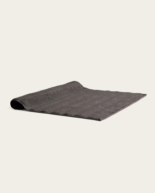 Tapis de Bain Ribs - Coton 1000 g/m² - Gris