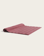 Tapis de bain Ribs - Coton 1000 g/m² - Bordeaux