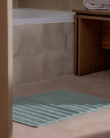 Tapis de Bain Ribs - Coton 1000 g/m² - Aqua