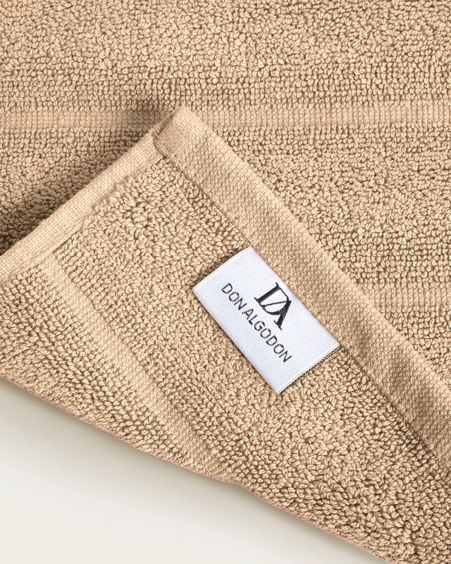 Alfombrilla de Baño Ribs - Algodón 1000 g/m² - Arena