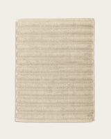 Tapis de bain Ribs - Coton 1000 g/m² - Sable