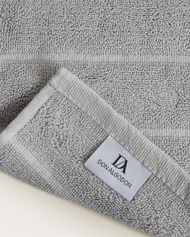 Alfombrilla de Baño Ribs - Algodón 1000 g/m² - Niebla