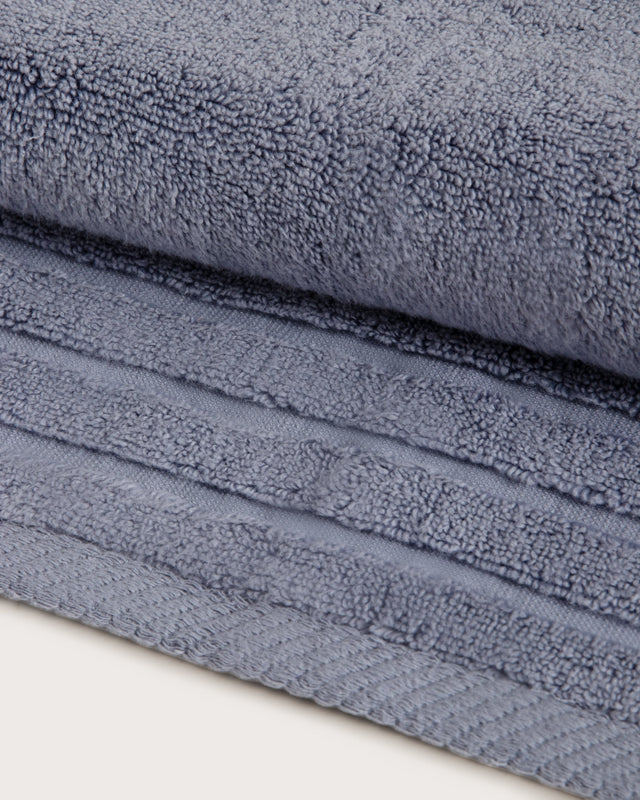 Toalla Baño Zero Twist - 600 g/m² - Azul
