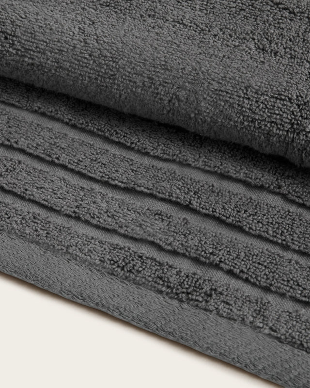 Toalla Baño Zero Twist - 600 g/m² - Gris
