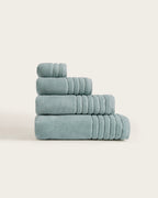 Zero Twist Cotton Towel Set - 600 gr/m²