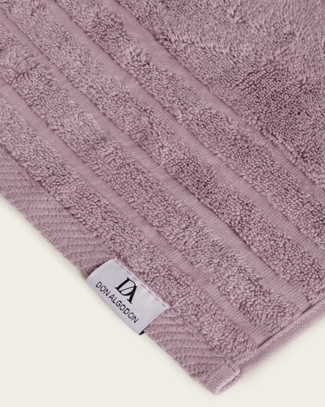 Toalla Baño Zero Twist - 600 g/m² - Malva