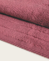 Toalla Baño Zero Twist - 600 g/m² - Vino