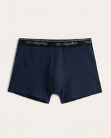 Caleçon Boxer Classique - Coton - Marine/Vert