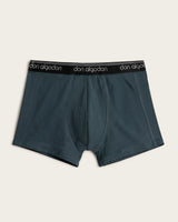Caleçon Boxer Classique - Coton - Marine/Vert