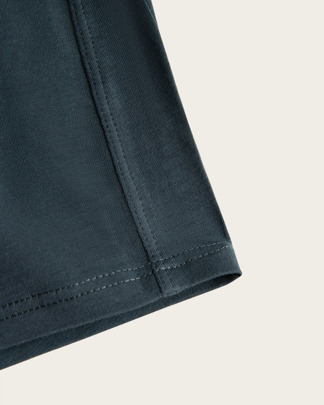 Caleçon Boxer Classique - Coton - Marine/Vert