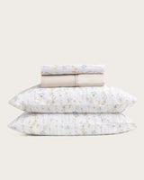 Lirela Printed Sheet Set - 150 Thread Count Cotton - Beige