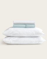 Galia Printed Sheet Set - 150 Thread Count Cotton - Aquamarine