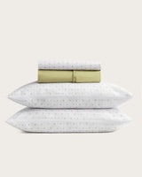 Vetra Printed Sheet Set - 150 Thread Count Cotton - Green