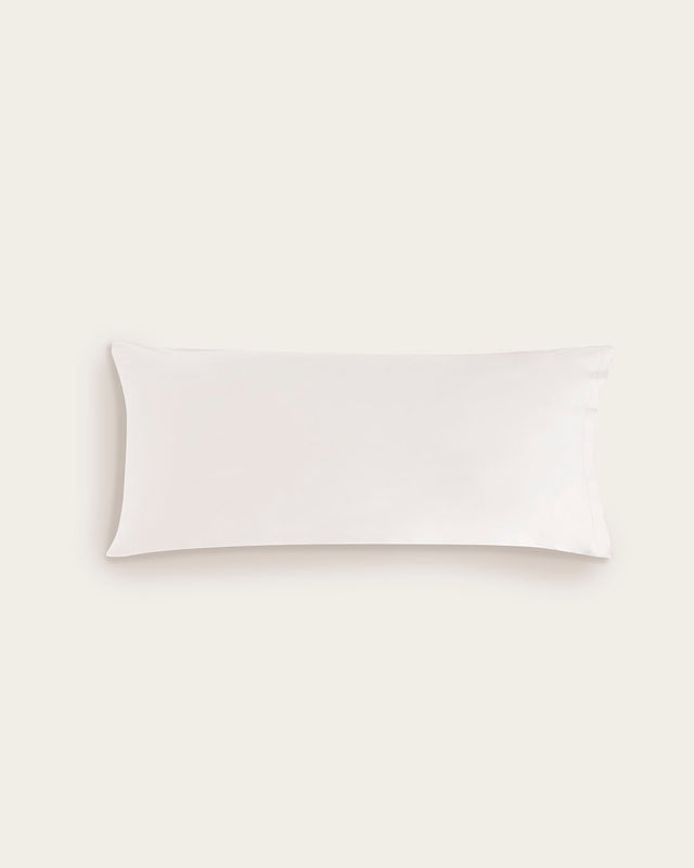 Funda de Almohada Seda de Bambú - Blanco