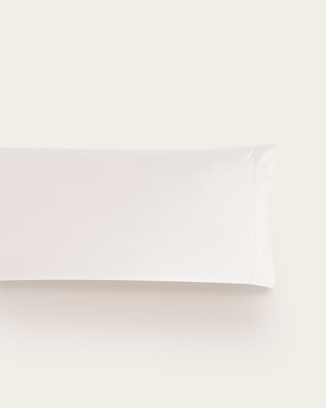 Funda de Almohada Seda de Bambú - Blanco