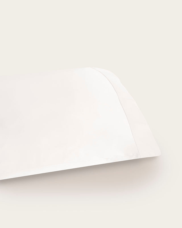 Funda de Almohada Seda de Bambú - Blanco