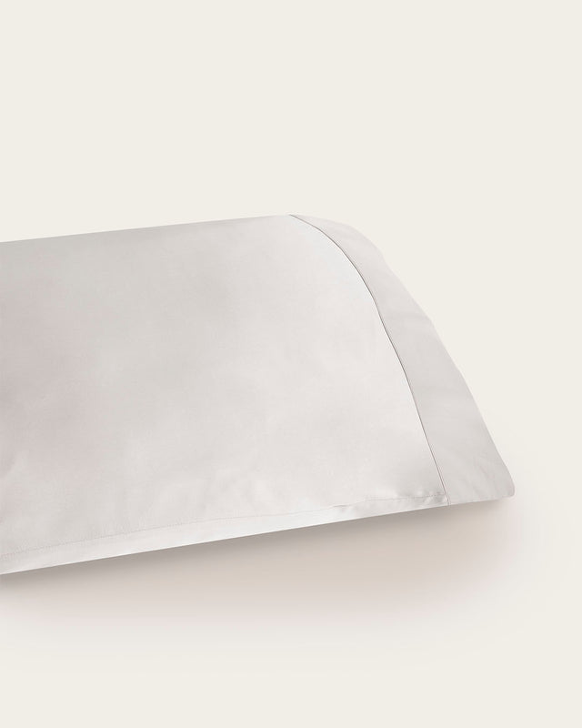 Funda de Almohada Seda de Bambú - Gris