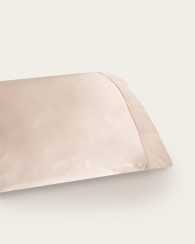 Funda de Almohada Seda de Bambú - Beige